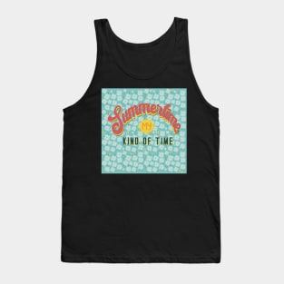 The Summertime is my kind of time with daisies Tank Top